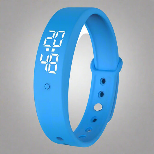 Waterproof Fitness Tracker Smartwatch with Vibration Alerts and Sleep Monitoring – Lightweight, Stylish Design for Active Lifestyle 0