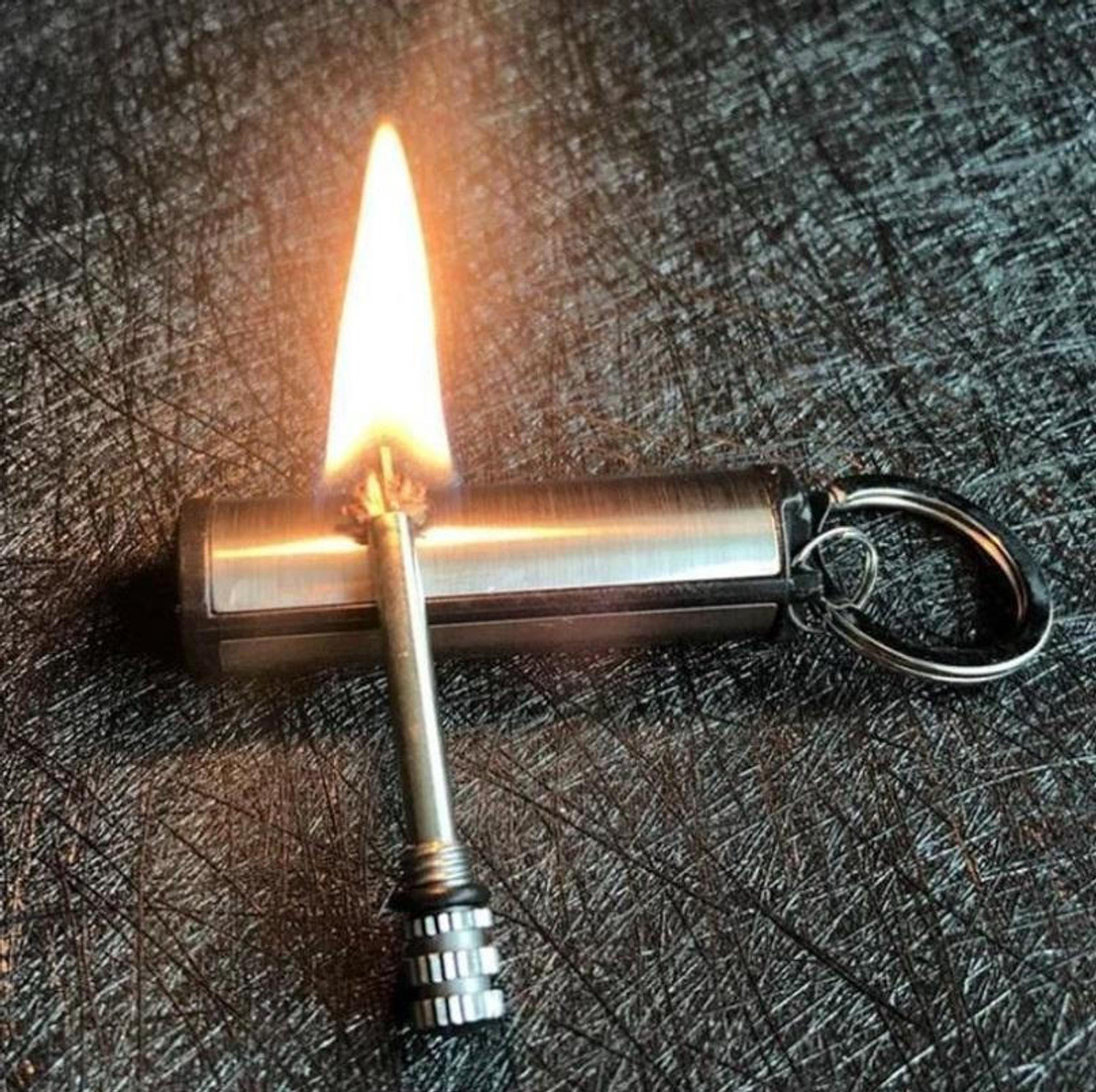 Waterproof Metal Match Fire Starter – Durable and Reusable Survival Tool 0