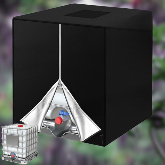 Waterproof Tank Cover for 1000L – UV-Resistant, Easy Installation, Black, Green, Gray Options 0