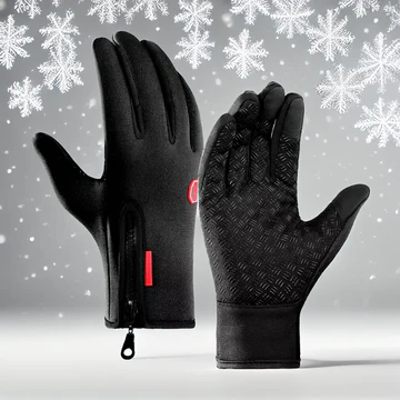 Waterproof Thermal Gloves with Touchscreen Compatibility – Insulated Winter Gloves for Outdoor Activities 0