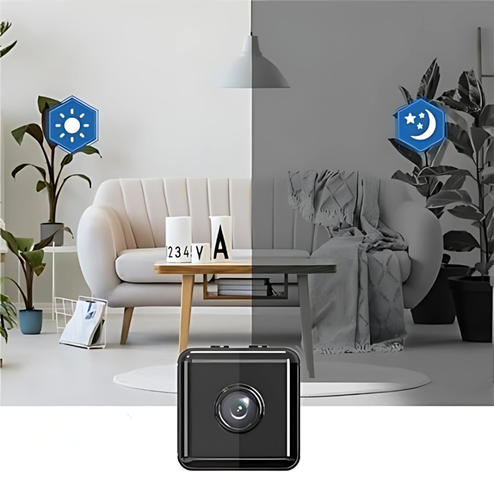 Wireless Indoor Security Camera 1080P HD – Compact Indoor Camera for Home Monitoring, Easy Setup, Mobile App Control 4