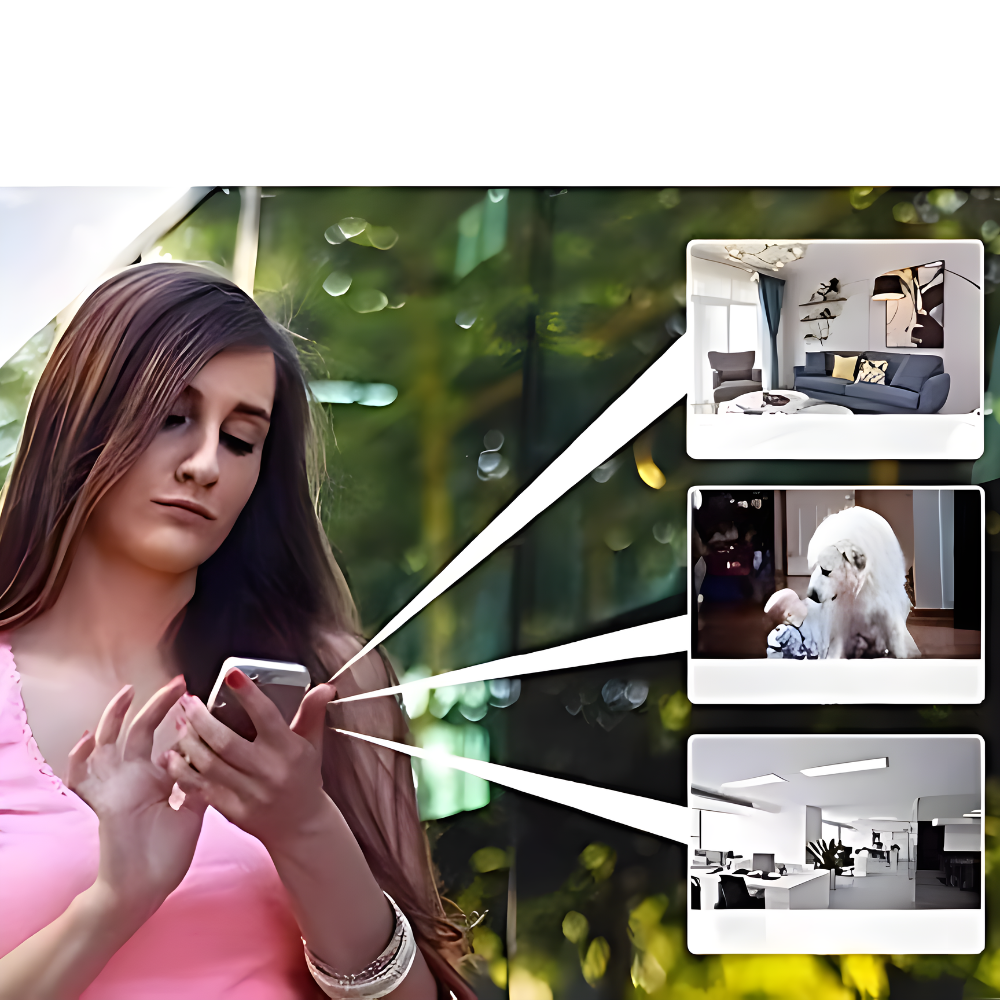 Wireless Indoor Security Camera 1080P HD – Compact Indoor Camera for Home Monitoring, Easy Setup, Mobile App Control 5