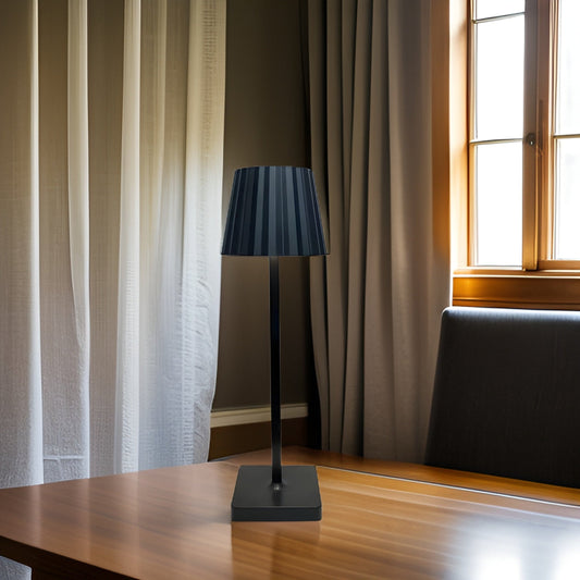 Wireless Touch Control Cordless Table Lamp with USB Charging – Elegant Bedside or Desk Lamp for Home and Office 0