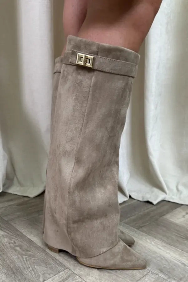 Women's Knee High Boots – Elegant Black Leather Footwear for Style and Comfort 6