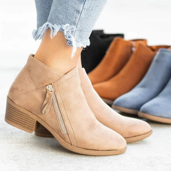 Women's Leather Boots with Anatomical Arch Support – Comfortable All-Day Wear 2