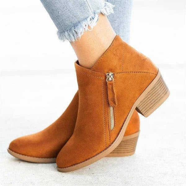 Women's Leather Boots with Anatomical Arch Support – Comfortable All-Day Wear 4