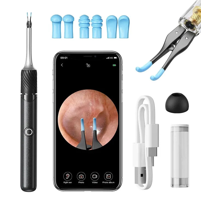 Visual Ear Cleaner with Camera – Ear Wax Removal Tool-TRUZENIC