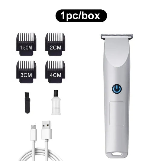 TRUZENIC Rechargeable Hair Clipper – Men’s Electric Shaver, USB Charging, Home & Barber Use
