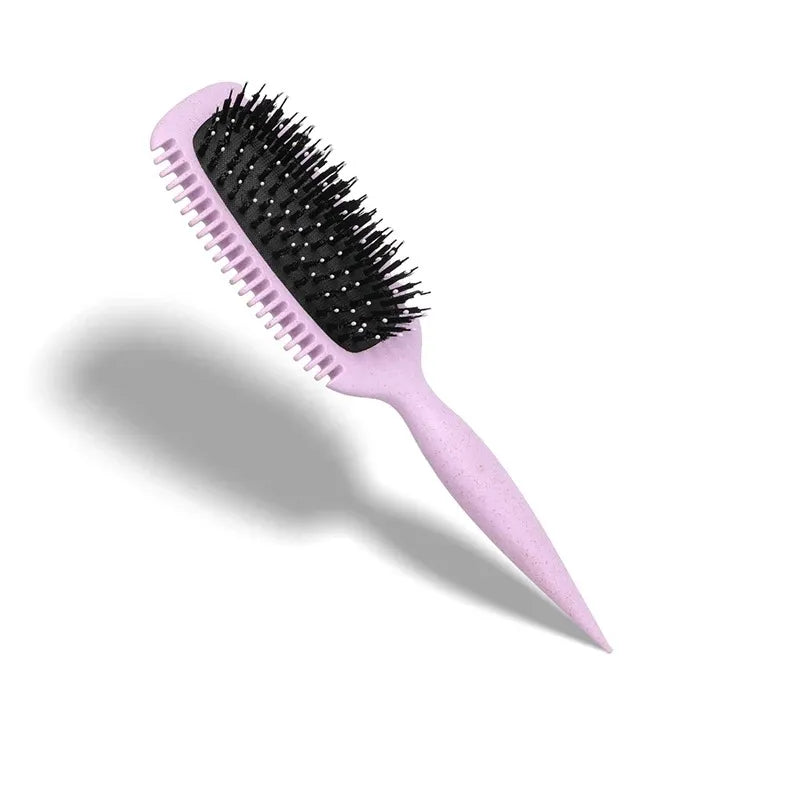 Curl Defining Styling Brush – Detangling Brush for Shaping and Enhancing Natural Curls-TRUZENIC