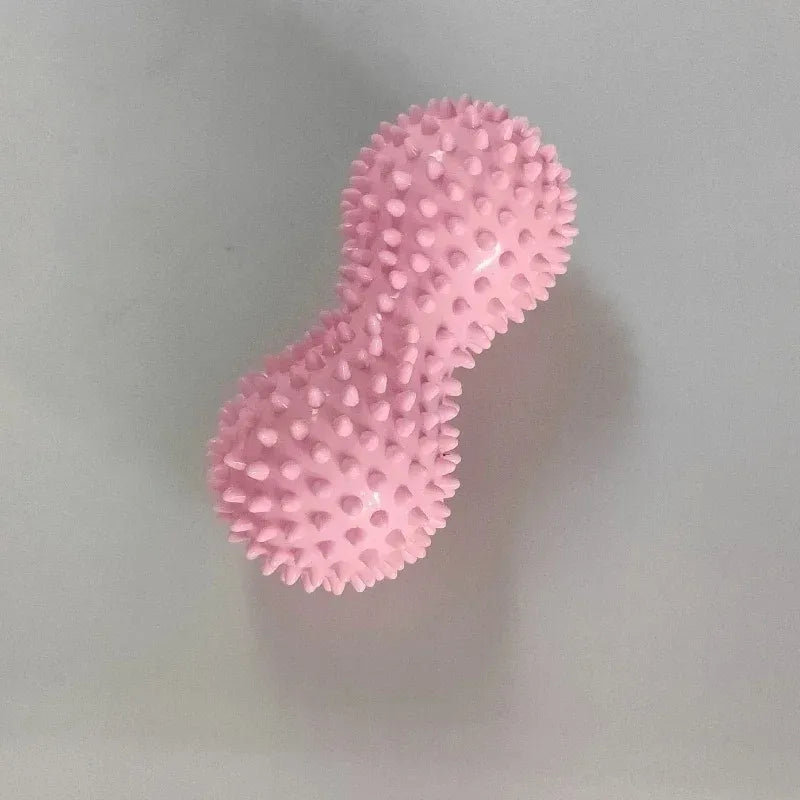 Foot Massage Roller Ball – Double Spiky Peanut Roller for Arch Support, Mobility, and Muscle Relaxation-TRUZENIC