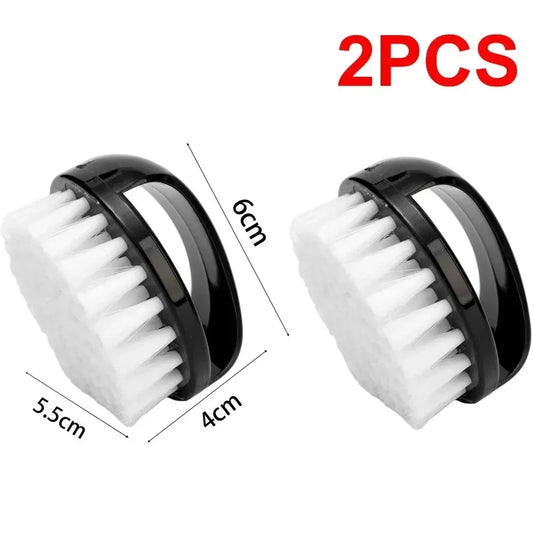 TRUZENIC 2pcs Nail Dust Cleaning Brushes – Hard Bristles Manicure and DIY Nail Care Tools
