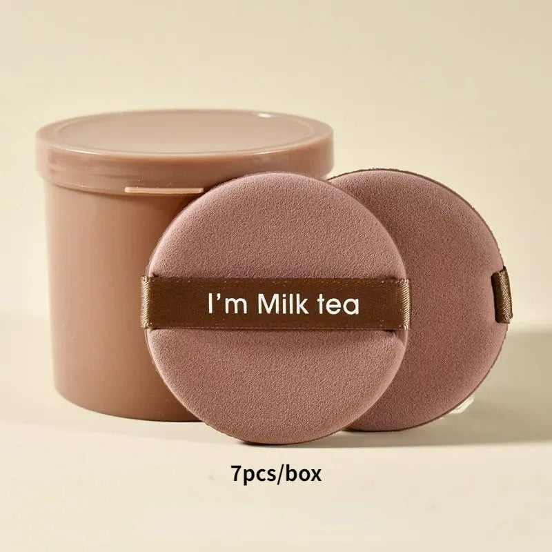 Makeup Puff Set – Dual-Sided Soft Cosmetic Sponges for Powder & Foundation Application-TRUZENIC