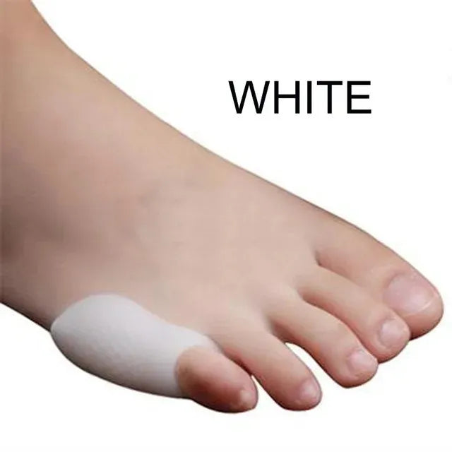 Pinky Toe Separator, Gel Little Toe Protector for Foot Care & Pedicure Support-TRUZENIC