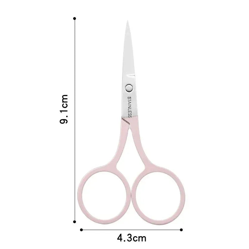 TRUZENIC Eyebrow and Eyelash Scissors – Facial Hair and Cuticle Trimmer Beauty Tool