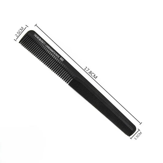 Ultra-Thin Flat Hairdressing Comb – Professional Barber Comb for Men's Haircuts-TRUZENIC