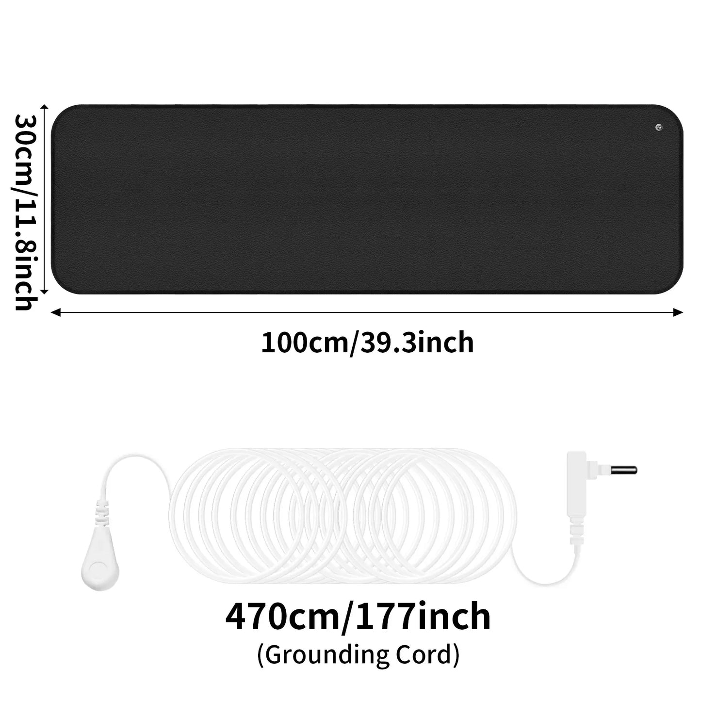 TRUZENIC Grounding Mat – Conductive Rug for Sleep, Wellness, and Energy Balance Therapy