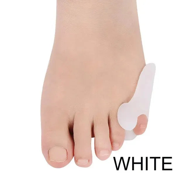 Pinky Toe Separator, Gel Little Toe Protector for Foot Care & Pedicure Support-TRUZENIC
