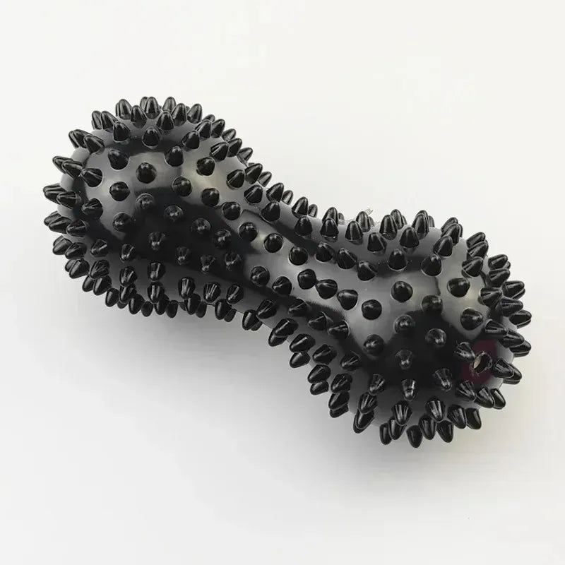 Foot Massage Roller Ball – Double Spiky Peanut Roller for Arch Support, Mobility, and Muscle Relaxation-TRUZENIC