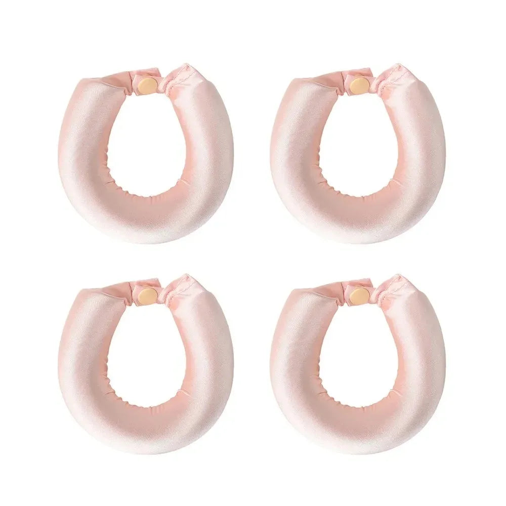 TRUZENIC Heatless Satin Hair Curlers – No-Heat Headband for Soft Overnight Curls