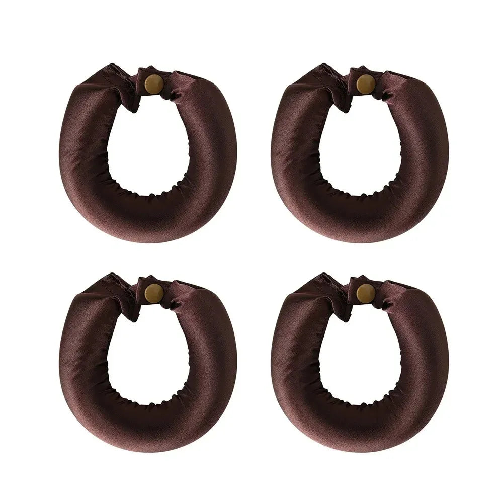 TRUZENIC Heatless Satin Hair Curlers – No-Heat Headband for Soft Overnight Curls