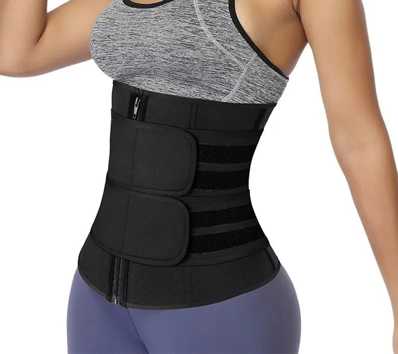 Waist Trainer for Women – Adjustable Sports Girdle Belt for Core Support and Workout Wear-TRUZENIC