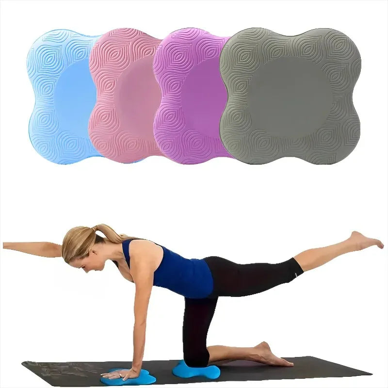 TRUZENIC Thickened Yoga Kneeling Mat – Shock Absorption Knee & Elbow Support Pad for Exercise