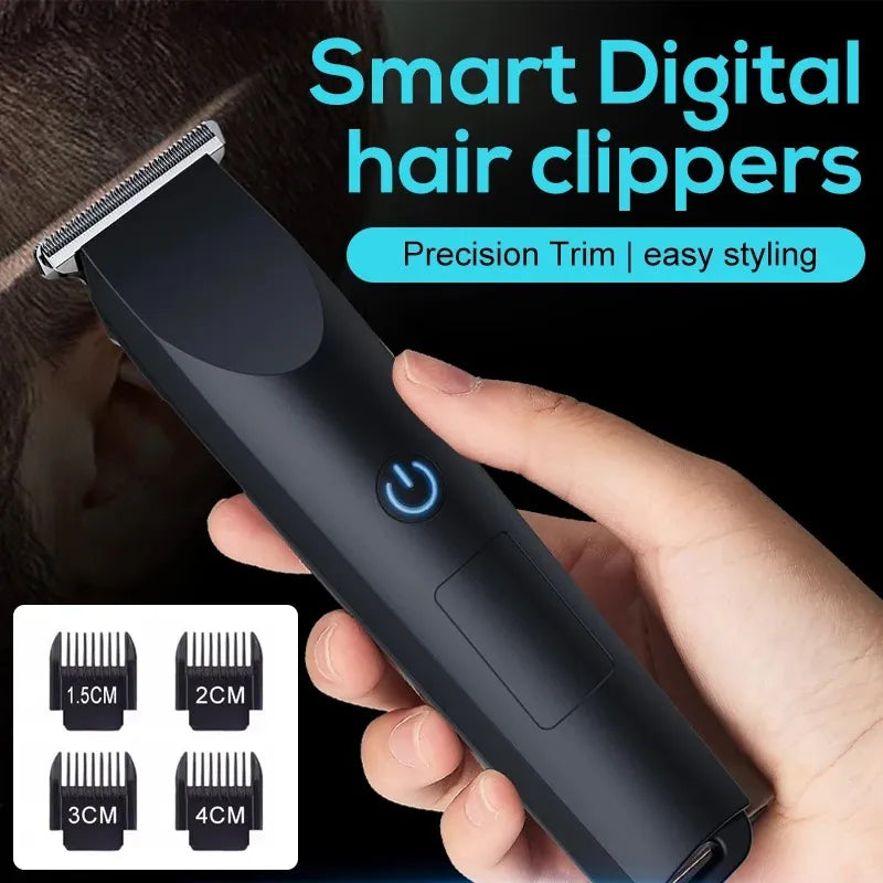 TRUZENIC Rechargeable Hair Clipper – Men’s Electric Shaver, USB Charging, Home & Barber Use