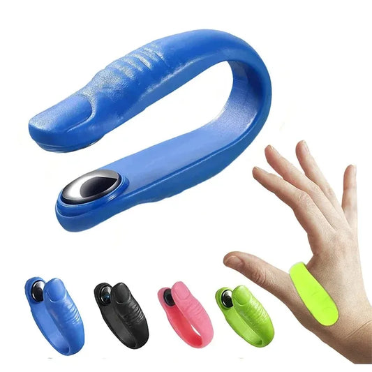 TRUZENIC Mini Magnetic Finger Massage Clip – Portable Hand Meridian & Acupressure Tool