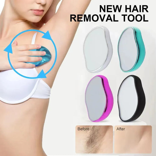 Crystal Hair Eraser – Reusable Manual Hair Removal Tool for Smooth Skin and Easy Maintenance-TRUZENIC