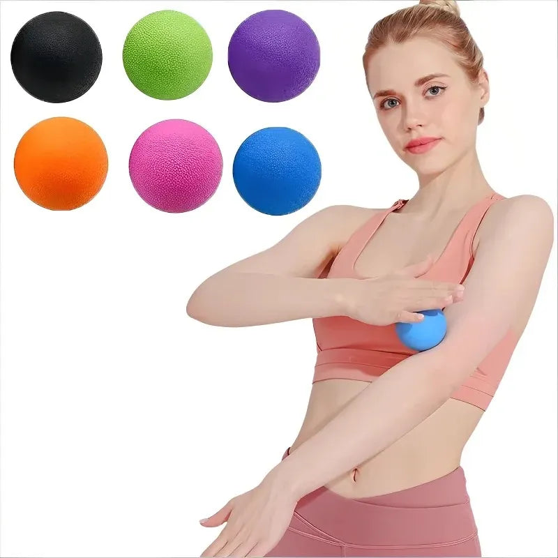 TRUZENIC 6cm TPE Fascia Ball – Deep Tissue Massage, Muscle Relaxation & Trigger Point Therapy