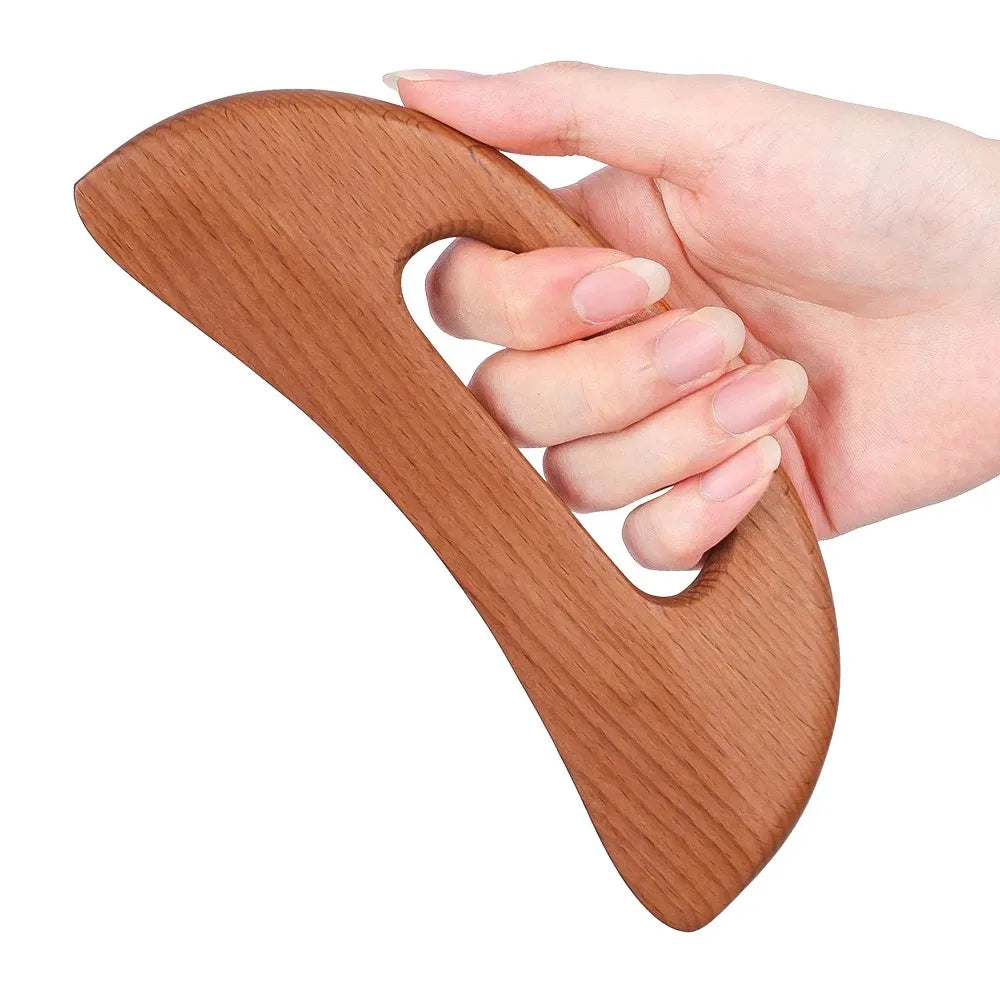 Wood Therapy Massage Stick – Natural Scraping Tool for Body Relaxation and Wellness Routines-TRUZENIC