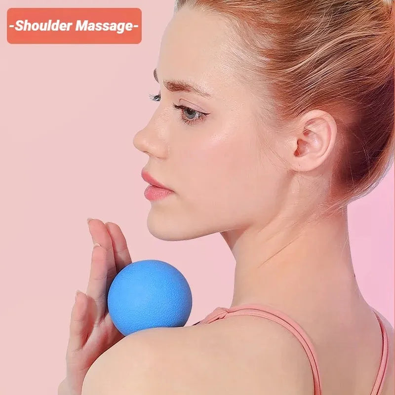TRUZENIC 6cm TPE Fascia Ball – Deep Tissue Massage, Muscle Relaxation & Trigger Point Therapy