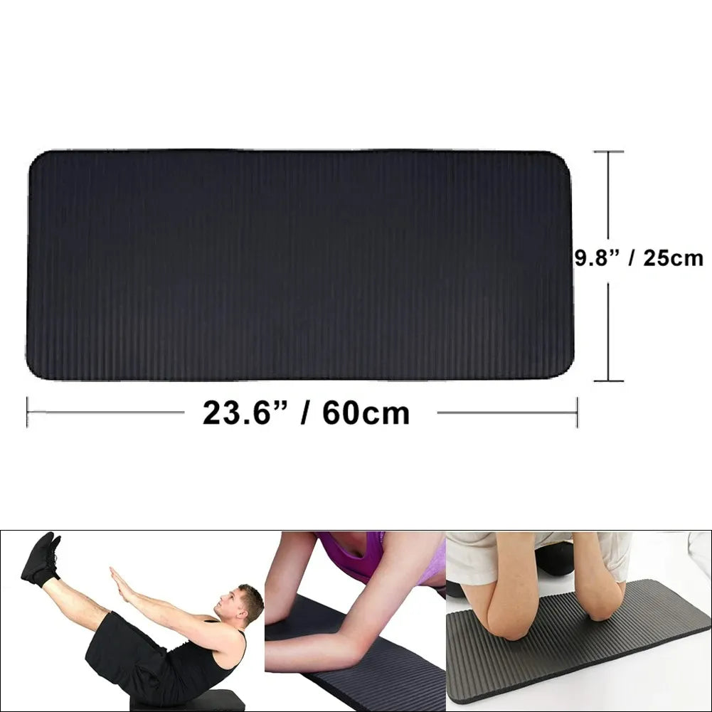 1.5cm Extra Thick Yoga Pad – Non-Slip Fitness Mat for Pilates, Planks & Home Workouts