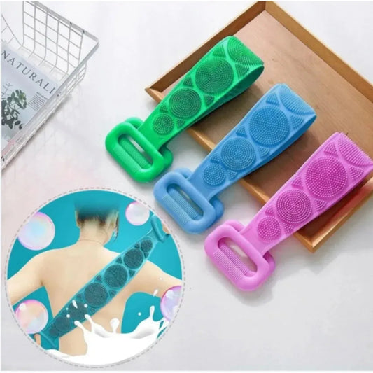 TRUZENIC Silicone Body Scrubber – Exfoliating Back & Bath Brush for Shower and Skin Care