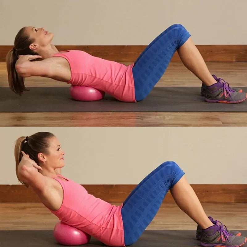 TRUZENIC 25cm Yoga Ball – Pilates, Core Balance & Fitness Training Exercise Ball