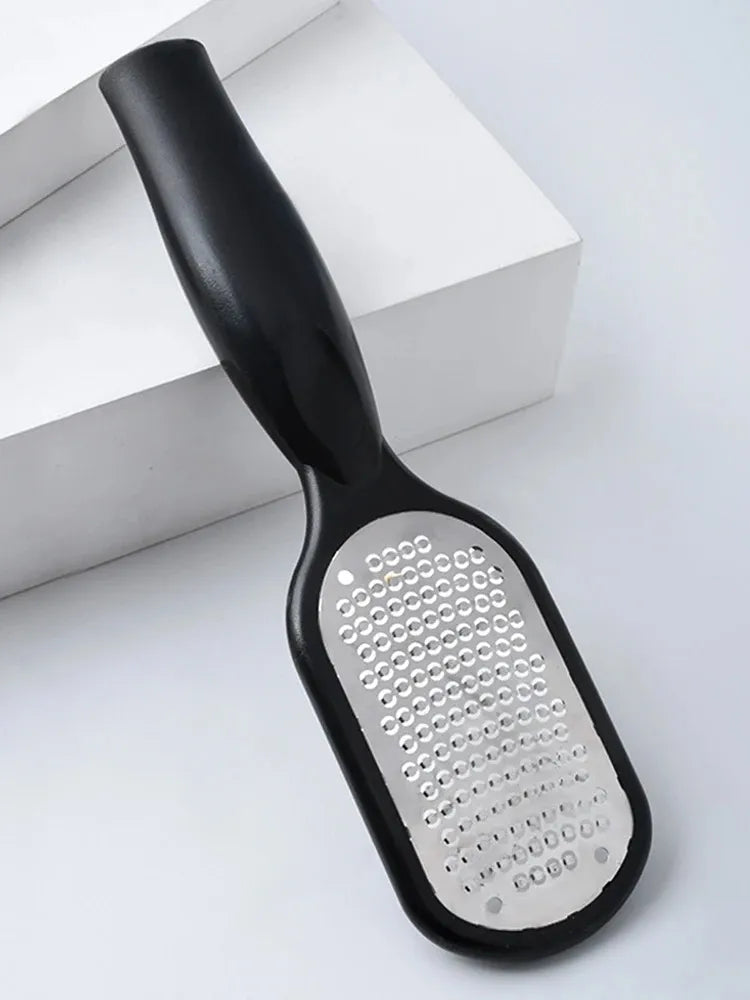 Stainless Steel Foot File – Professional Pedicure Tool for Smoothing Heels and Removing Dead Skin-TRUZENIC