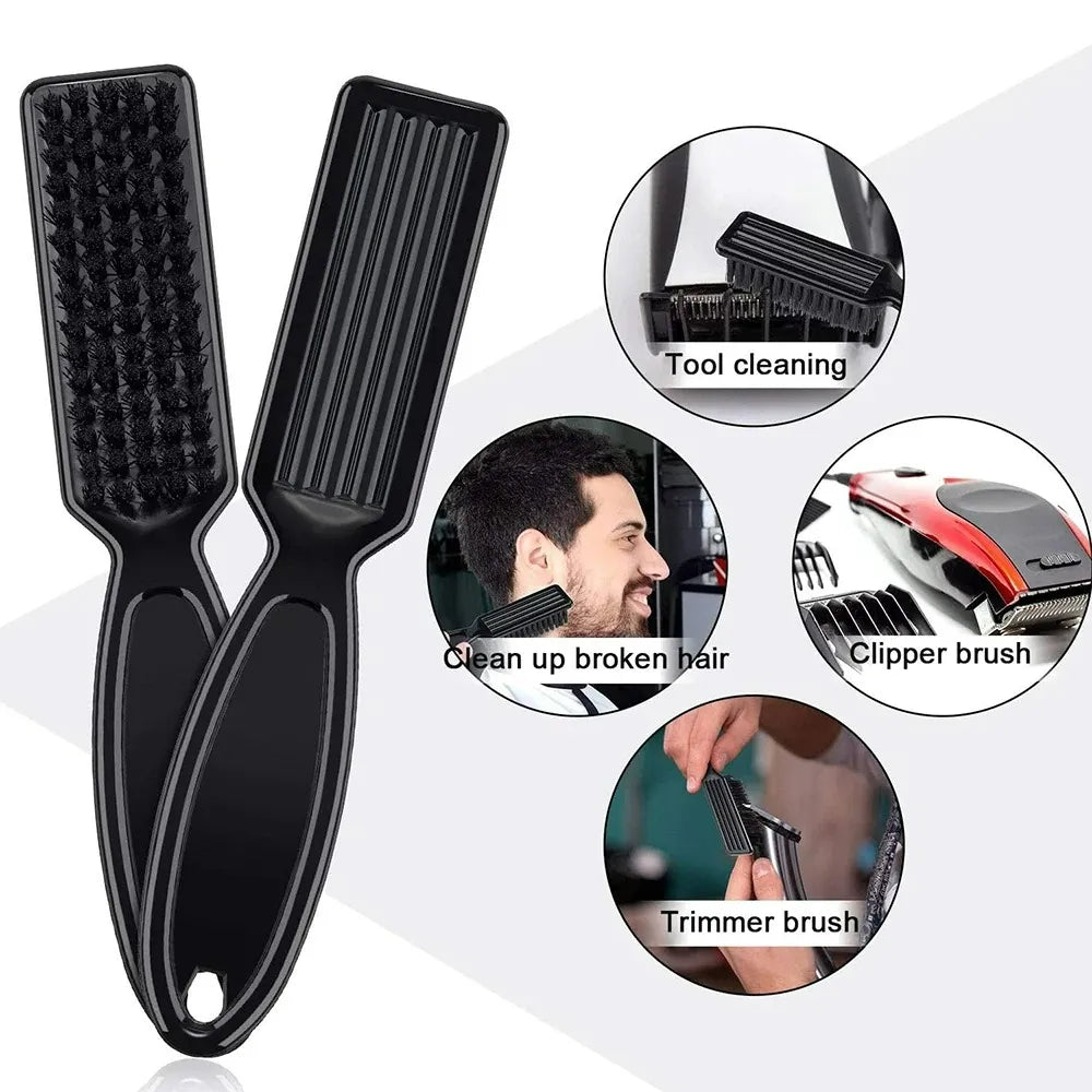 Barber Neck Duster – Soft Hair Cleaning Brushes with Plastic Handle for Haircut and Styling-TRUZENIC