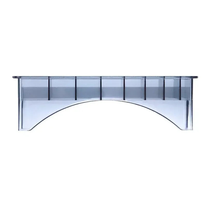 TRUZENIC 8-Slot Hair Clipper Guard Storage Box – Universal Guide Comb Organizer