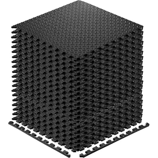TRUZENIC EVA Puzzle Fitness Mat – Interlocking Foam Floor Tiles for Home Gym, Yoga & Play Area