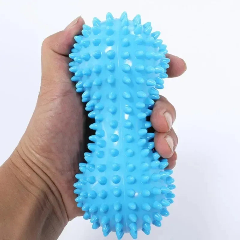 Foot Massage Roller Ball – Double Spiky Peanut Roller for Arch Support, Mobility, and Muscle Relaxation-TRUZENIC