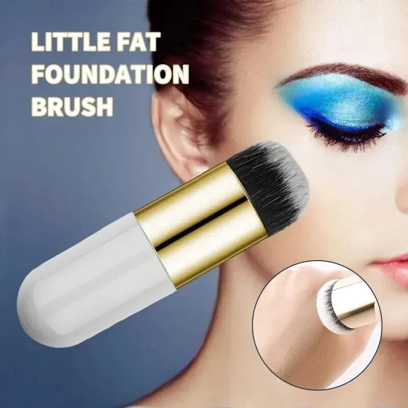 TRUZENIC Foundation Makeup Brush – Large & Small Mushroom Brush for Smooth BB Cream Application