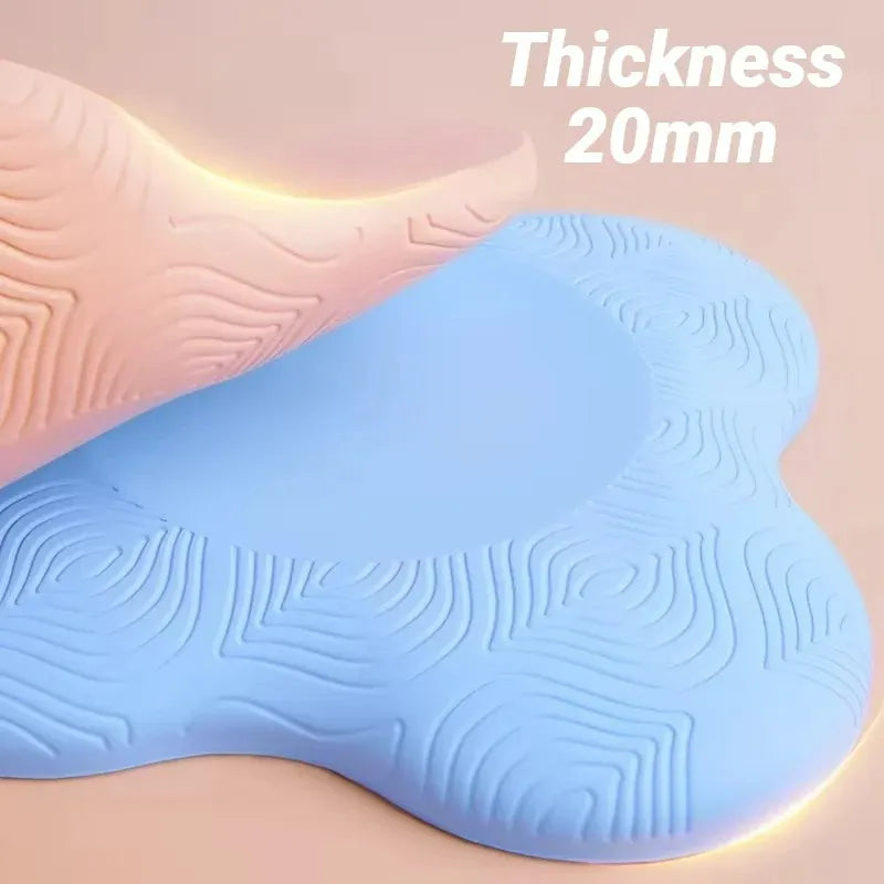 TRUZENIC Thickened Yoga Kneeling Mat – Shock Absorption Knee & Elbow Support Pad for Exercise