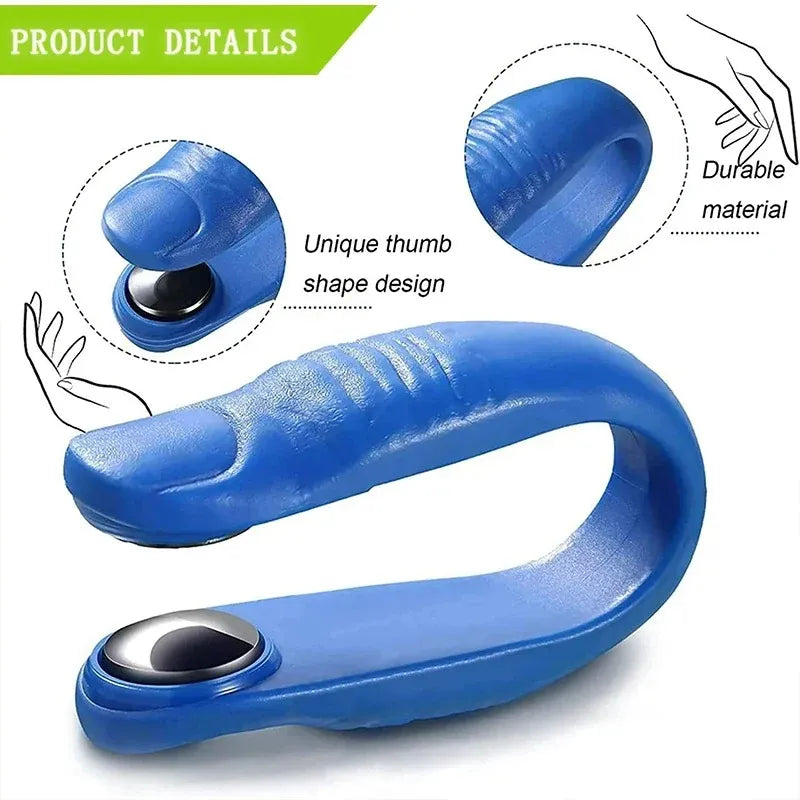 TRUZENIC Mini Magnetic Finger Massage Clip – Portable Hand Meridian & Acupressure Tool