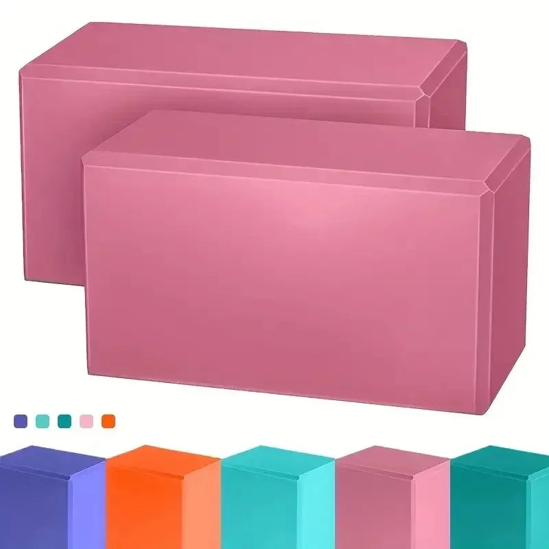 TRUZENIC High-Density Yoga Foam Block – Non-Slip Balance Support for Yoga, Pilates & Meditation