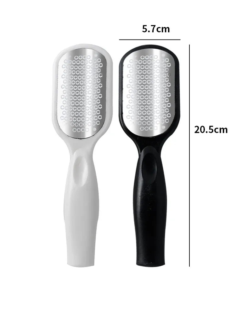 Stainless Steel Foot File – Professional Pedicure Tool for Smoothing Heels and Removing Dead Skin-TRUZENIC
