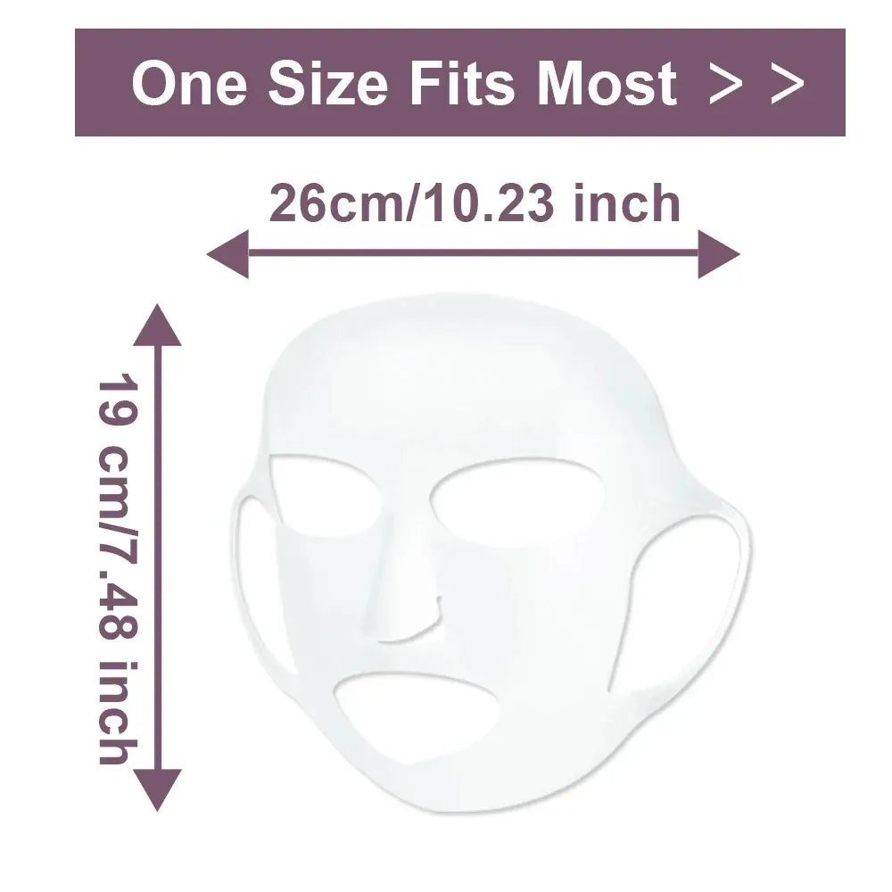 Facial Mask Cover – Reusable Ear-Hanging Face Shield for Mask Absorption & Moisture Lock-TRUZENIC