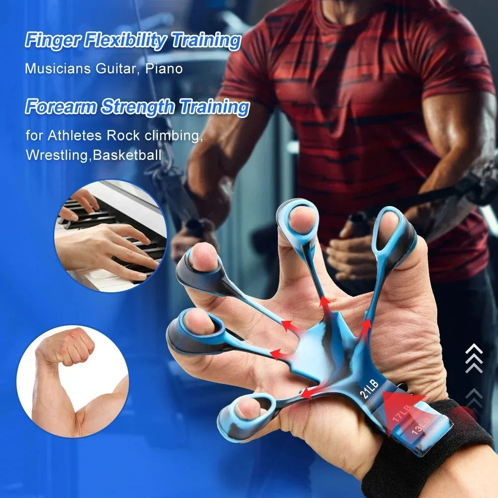 Finger Exerciser & Hand Strengthener – Grip Trainer for Musicians, Athletes & Daily Use-TRUZENIC