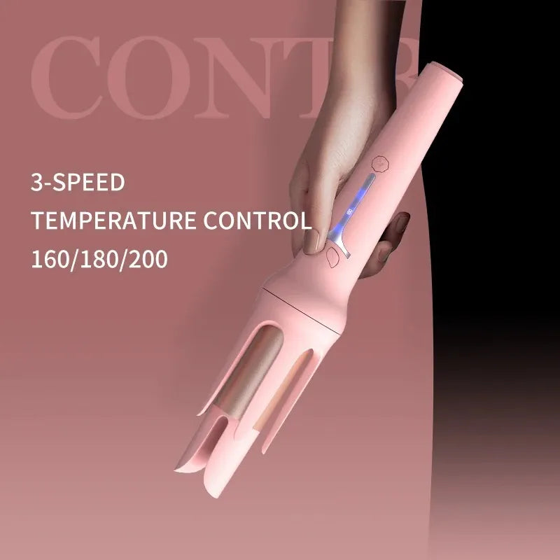 Automatic Hair Curler – 32mm Barrel with 4-Speed Heat Settings for Quick & Easy Styling-TRUZENIC