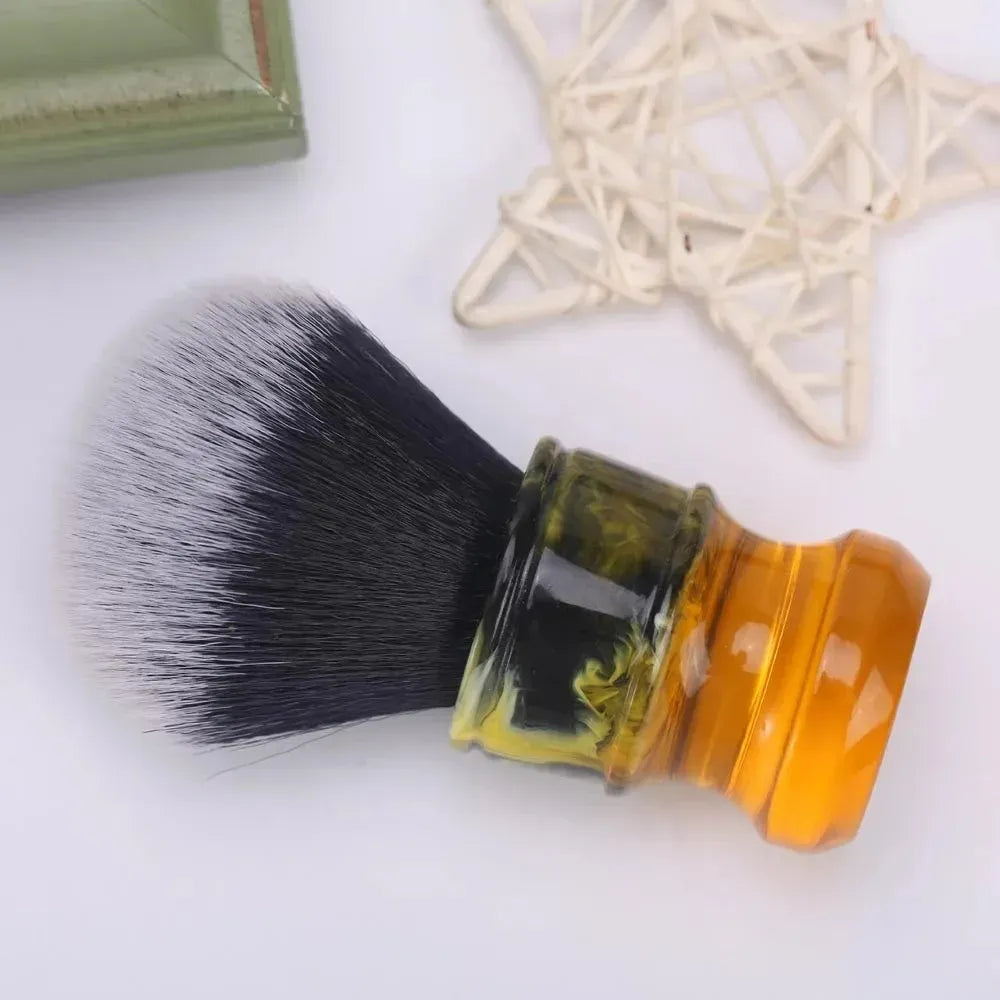 Wet Shaving Brush for Men – Synthetic Fiber with Resin Handle-TRUZENIC