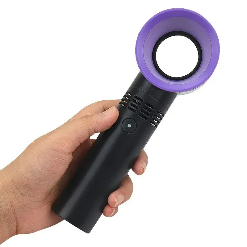Bladeless Eyelash Dryer Fan – USB Rechargeable Lash Drying for False Lashes and Makeup Application-TRUZENIC